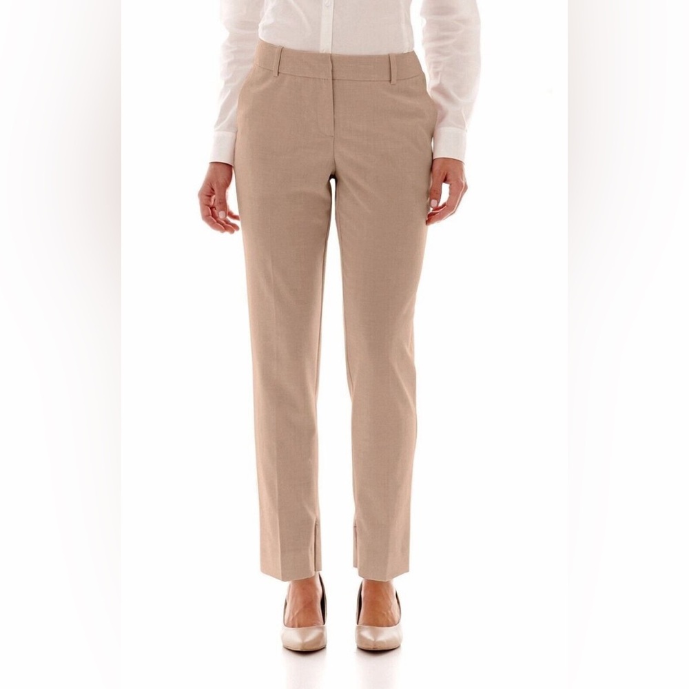 Petite khaki pants
